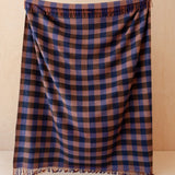 TBCo Recycled Wool Blanket in Midnight Gingham