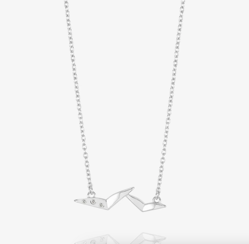 Rachel Jackson Dreamer Bird Neckalce - Sterling Silver