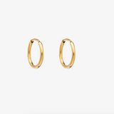 Rachel Jackson Huggie Hoops - Gold plated