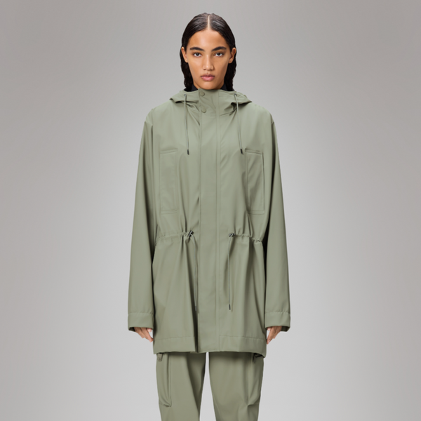 Rains Bold Long Jacket W3 Drift