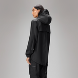 Rains Fishtail Jacket W3 Black Back