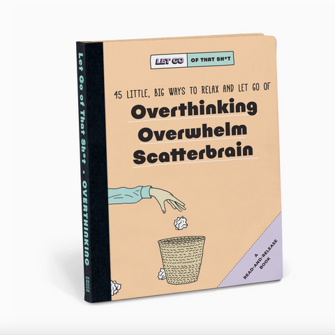 'overthinking, overwhelm, scatter brain read and release book 