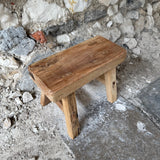 Reclaimed Wooden Small Stool Top