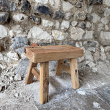 Reclaimed Wooden Small Stool