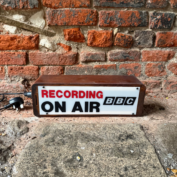 Recording On Air BBC Lightbox Front