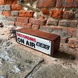 Recording On Air BBC Lightbox Side