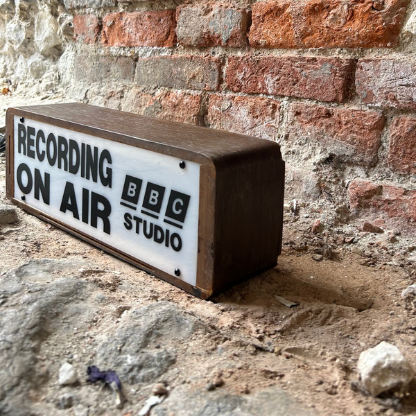 Recording on Air BBC Studio Lightbox