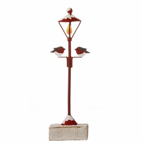 Red Lamp Post Standing Decoration