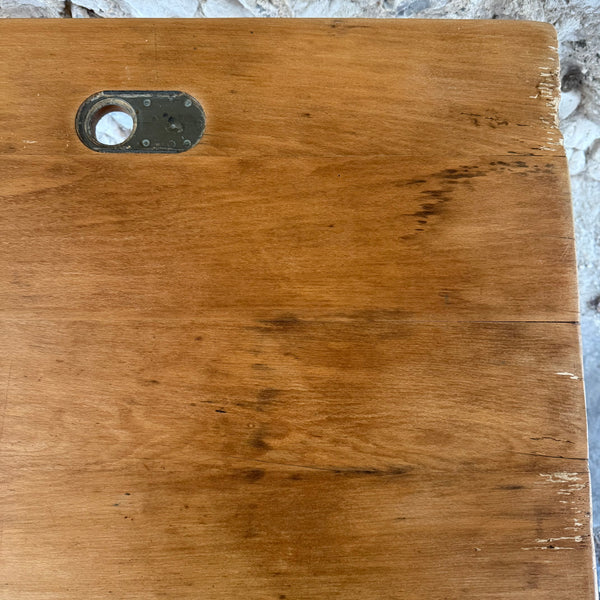 Retro Desk with Hairpin Legs Top Close