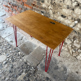 Retro Desk with Hairpin Legs Top