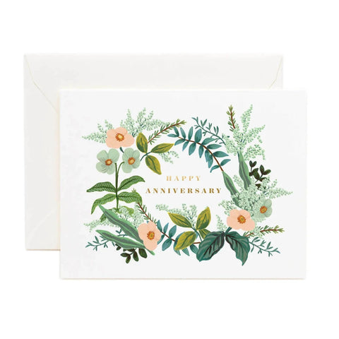 Rifle Paper Happy Anniversary Card