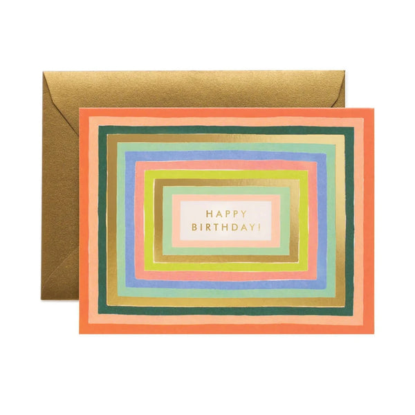 Rifle Paper Party Disco Birthday Card
