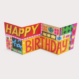 Rifle Paper Birthday Street Fold Out Card A
