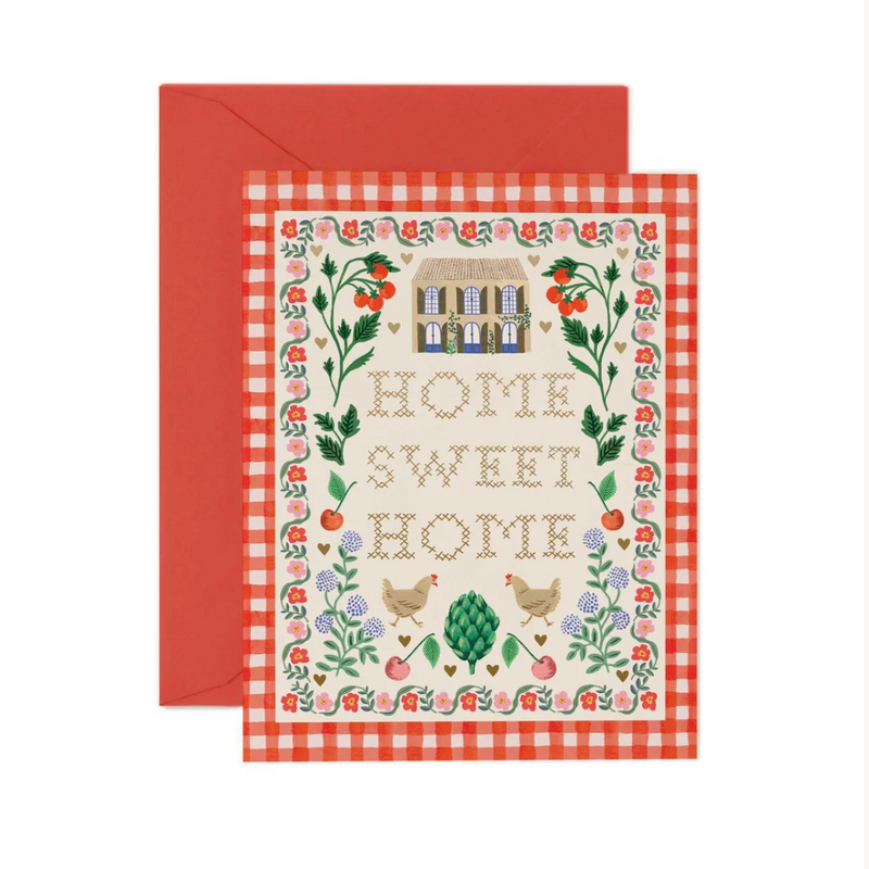 Rifle paper Home Sweet Home Card