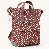 ROKA Canfield Backpack in Brown Dot - Medium