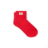 Roka Wembley Ankle Socks for Women in Chilli Oil
