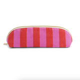 Rose In April Pencil Case Gaston Stripes Orchid/Red