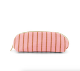 Rose In April Pencil Case Gaston Tennis Stripes Pecan/Strawberry