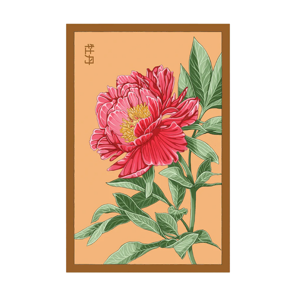 Peony Flower Seed Packet