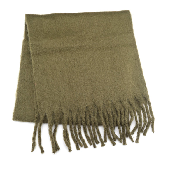 Miss Sparrow Winter Plain Scarf - Olive