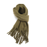 Miss Sparrow Winter Plain Scarf - Olive