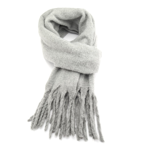 Miss Sparrow Libbi Plain Scarf - Grey