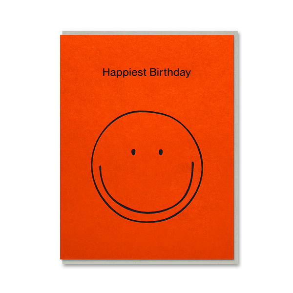 1973 Happiest Birthday Card