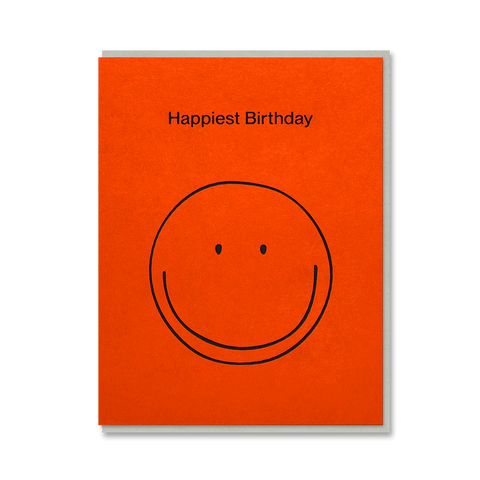 1973 Happiest Birthday Card