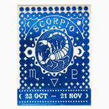 Scorpio Zodiac Matchbook