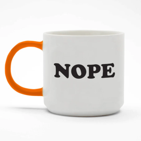 Peanuts Mug - Nope