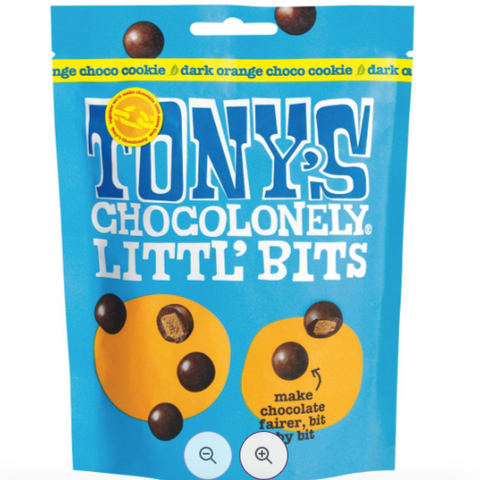Tony's Chocolonely Little Bits - Dark Orange Choco Cookie