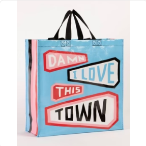 Blue Q Damn I Love This Town Shopper