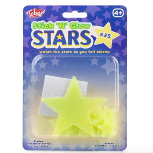 Stick 'n' Glow Stars