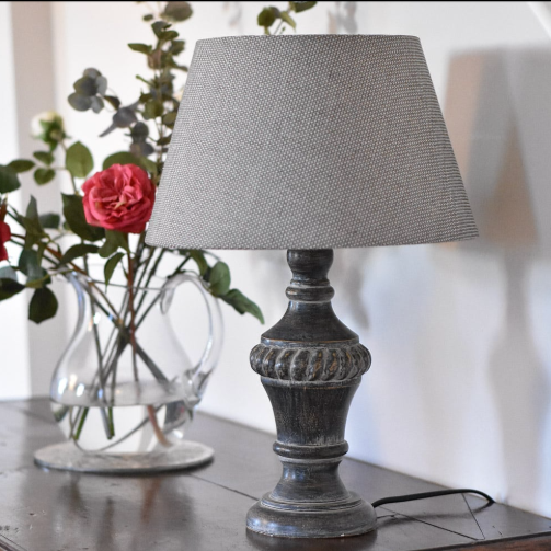 Table Lamp Olivia Stonewash Grey