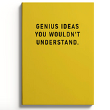 Genius Ideas Notebook