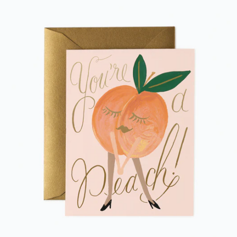 You're a Peach Card