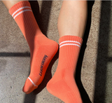 Le Bon Shoppe Boyfriend Socks - Orange