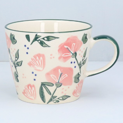 Pink Sweetpea Mug