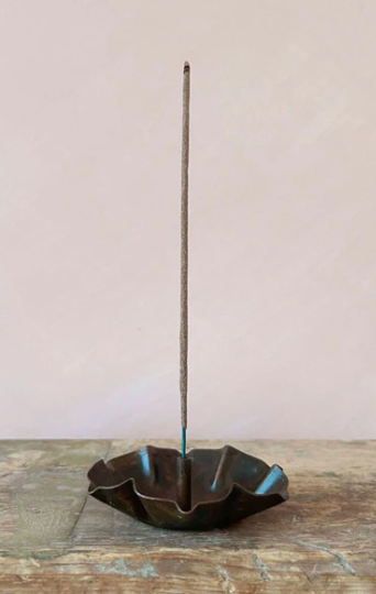 Lotus Iron Incense Holder
