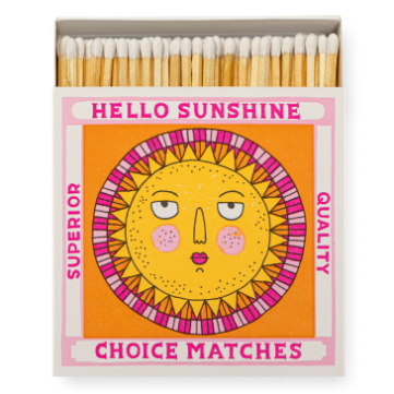 Hello Sunshine Matches by Charlotte Farmer
