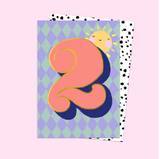 Age Two Eleanor Bowmer Birthday Card