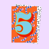 Age Five Eleanor Bowmer Birthday Card