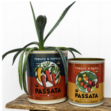 Large Vintage Inspired Storage Tins - Passata