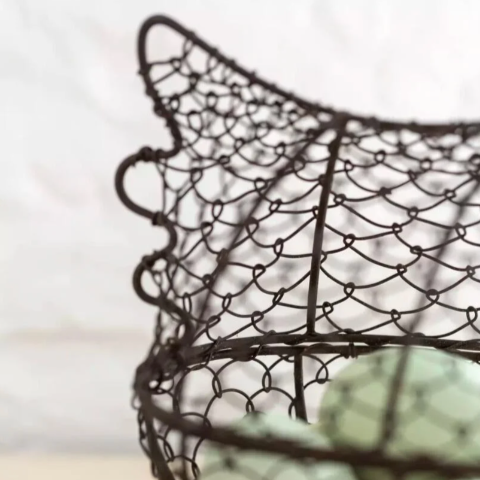 Henrietta Wire Egg Basket