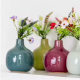 Stem Vase - Apple Green