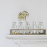 Wooden Tray with 5 Bottles