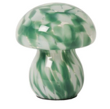 Small Mushroom Lamp - Green/White