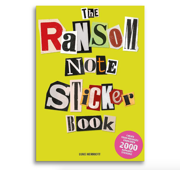 The Ransom Note Sticker Book