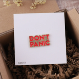 Attic Creations "Don't Panic" Enamel Pin