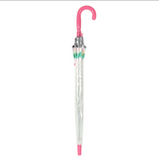 Childrens Heart Print Dome Umbrella
